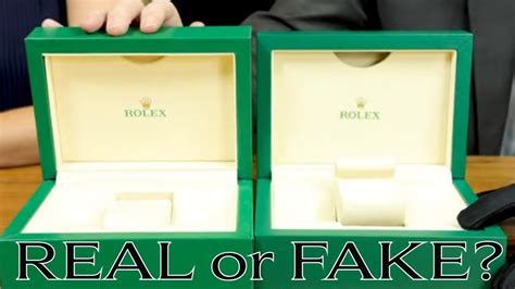 real rolex box vs fake|counterfeit Rolex watches.